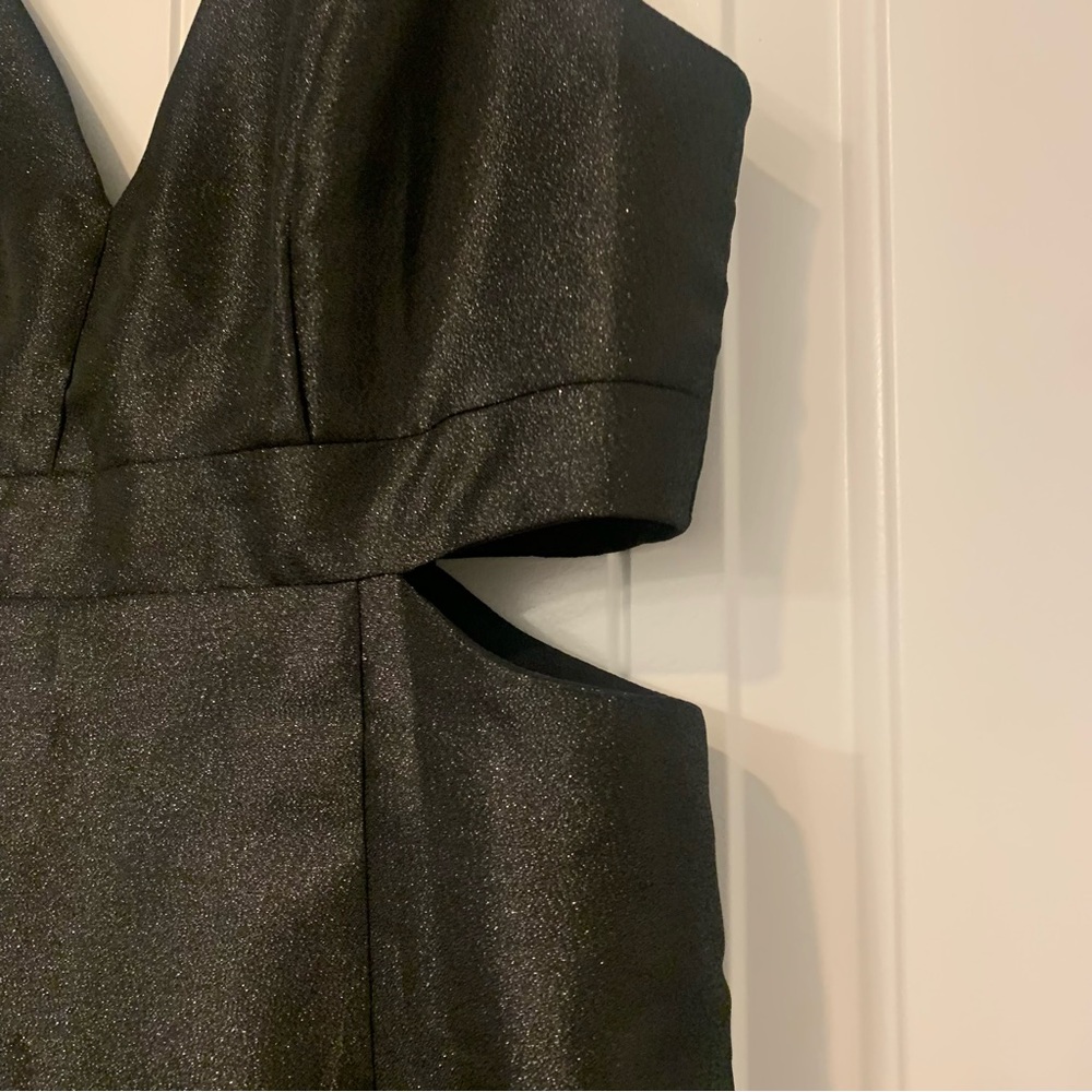 DO & BE Black Shimmer Mini Dress - Picture 3 of 12